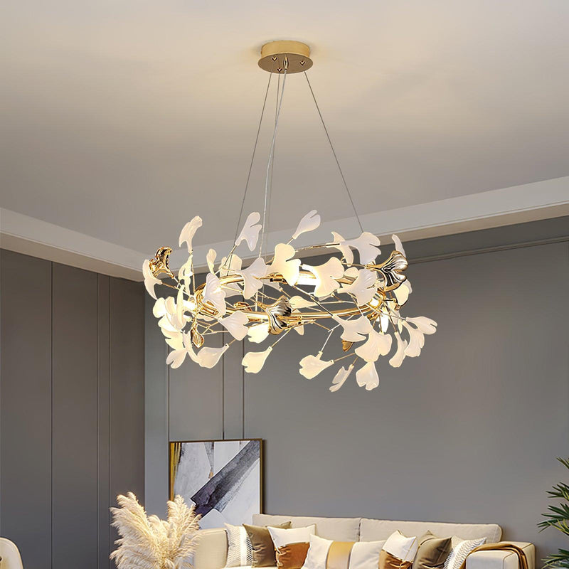 Gingko Chandelier T-DWHOME