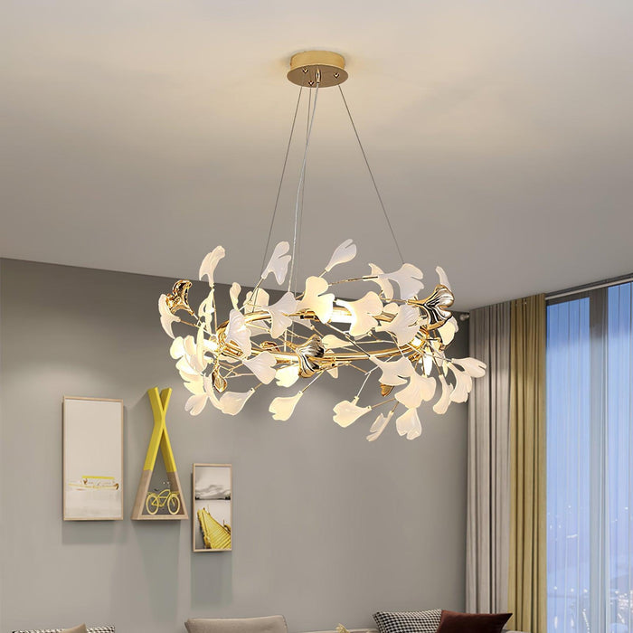 Gingko Chandelier T - DWHOME