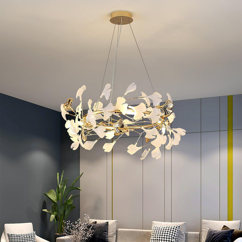 Gingko Chandelier T-DWHOME