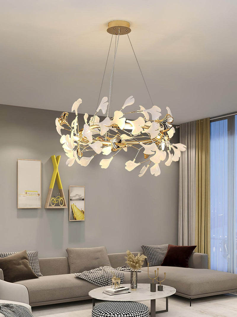 Gingko Chandelier T-DWHOME