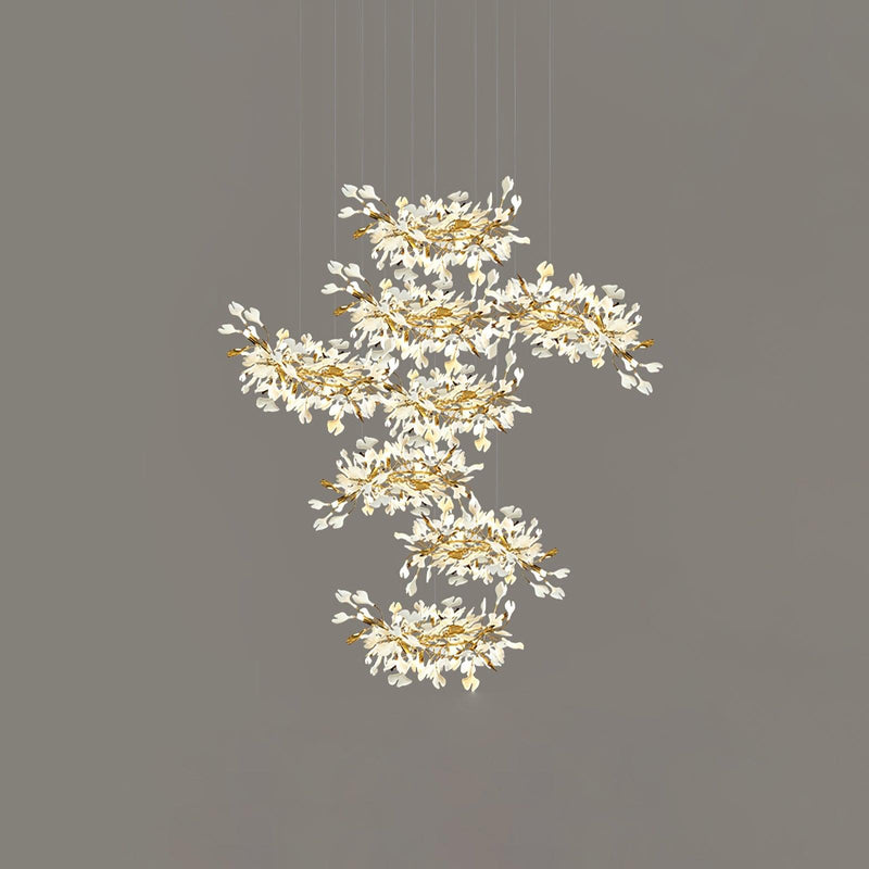 Gingko Leaves Chandelier-DWHOME