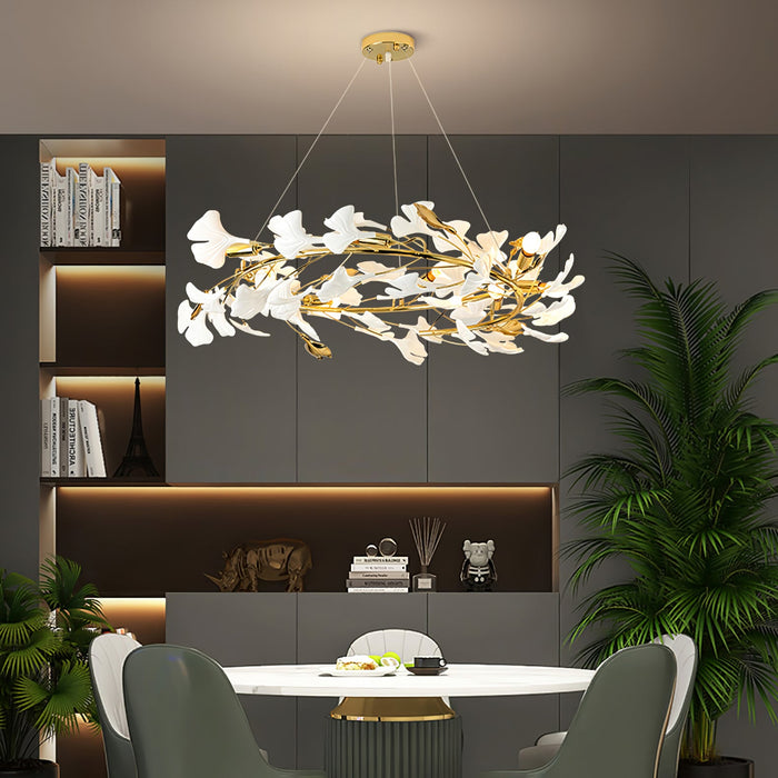 Gingko Chandelier Z