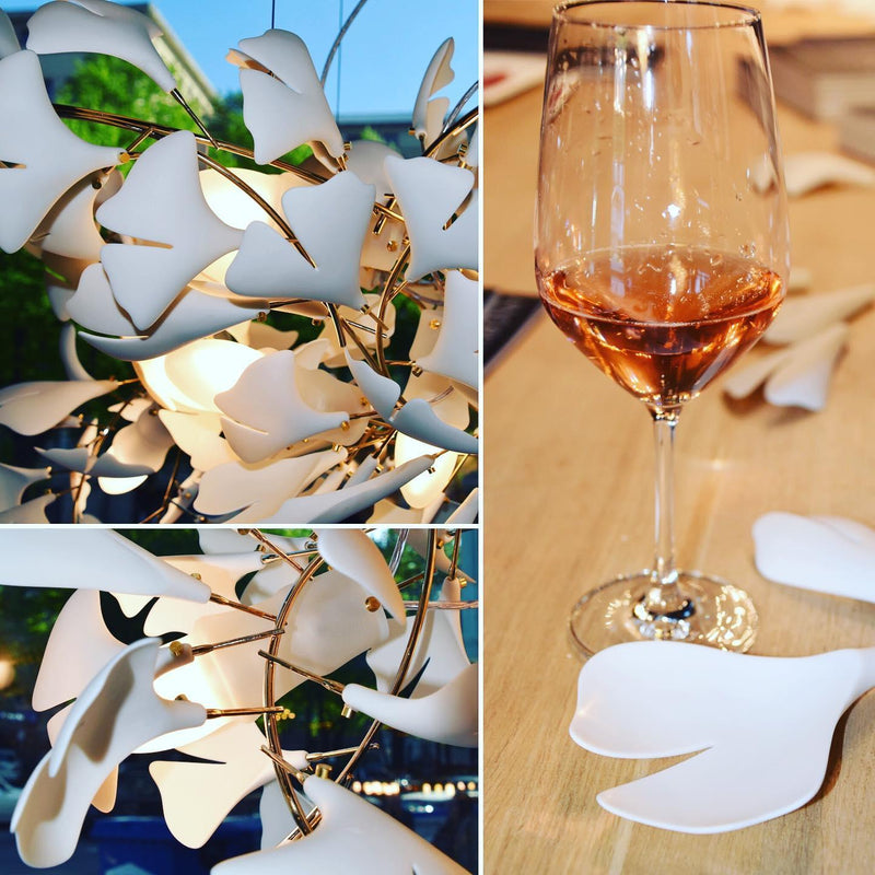 Gingko Leaves Chandelier-DWHOME