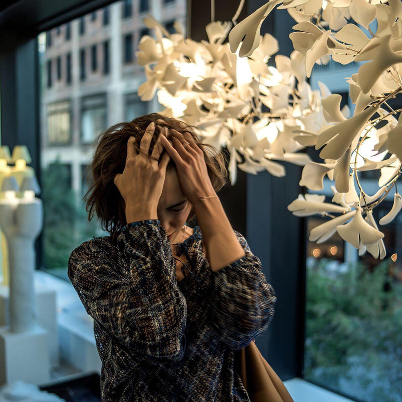 Gingko Leaves Chandelier-DWHOME