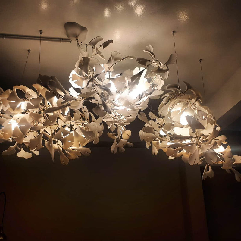 Gingko Leaves Chandelier-DWHOME