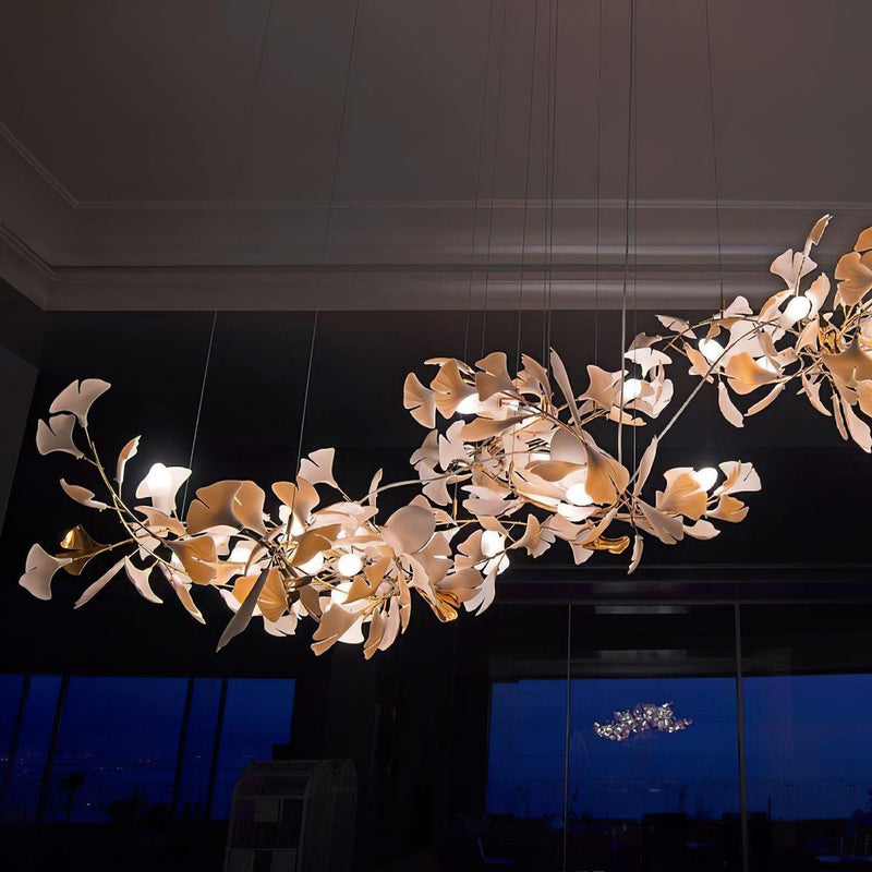 Gingko Leaves Chandelier-DWHOME