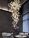 Gingko Long Branch Chandelier - DWHOME