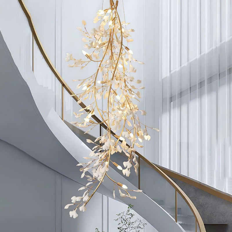 Gingko Long Branch Chandelier-DWHOME