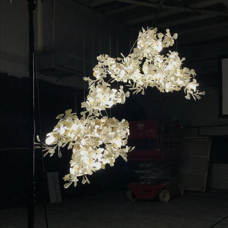 Gingko Combination Chandelier-DWHOME