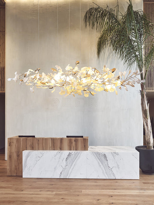 Ginkgo Cloud Chandelier.