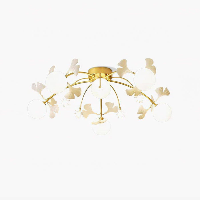 Ginkgo Glass Ceiling Lamp - DWHOME