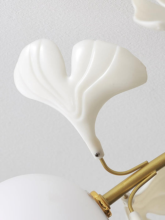 Ginkgo Glass Ceiling Lamp.