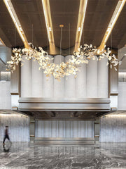 Ginkgo Tip Tlying Chandelier-DWHOME