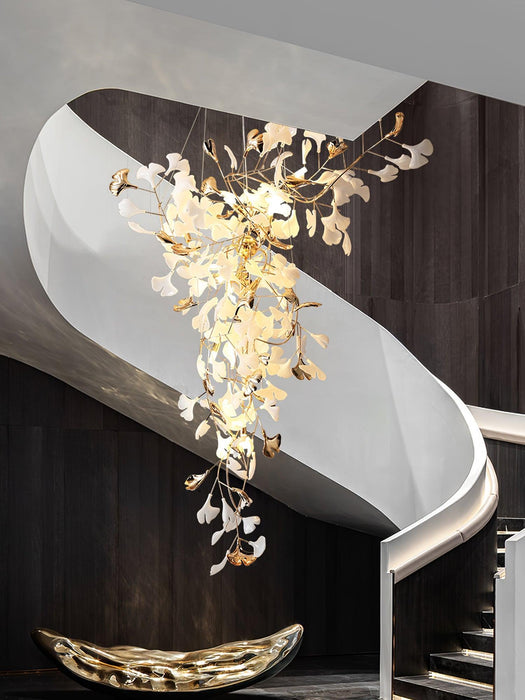 Ginkgo Tip Tlying Chandelier - DWHOME