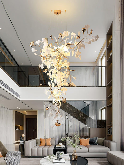 Ginkgo Tip Tlying Chandelier - DWHOME