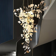 Ginkgo Tip Tlying Chandelier-DWHOME