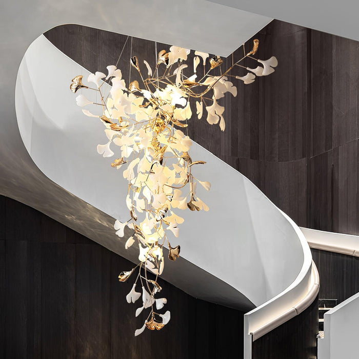 Ginkgo Tip Tlying Chandelier - DWHOME