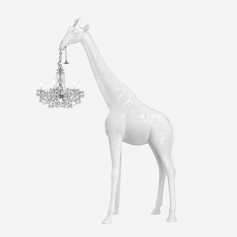 Giraffe Sculpture Floor Lamp-DWHOME