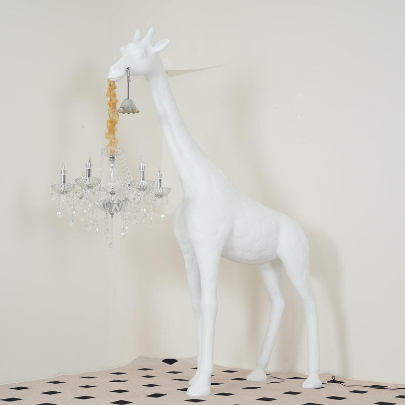 Giraffe Sculpture Floor Lamp-DWHOME