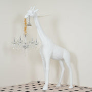 Giraffe Sculpture Floor Lamp-DWHOME