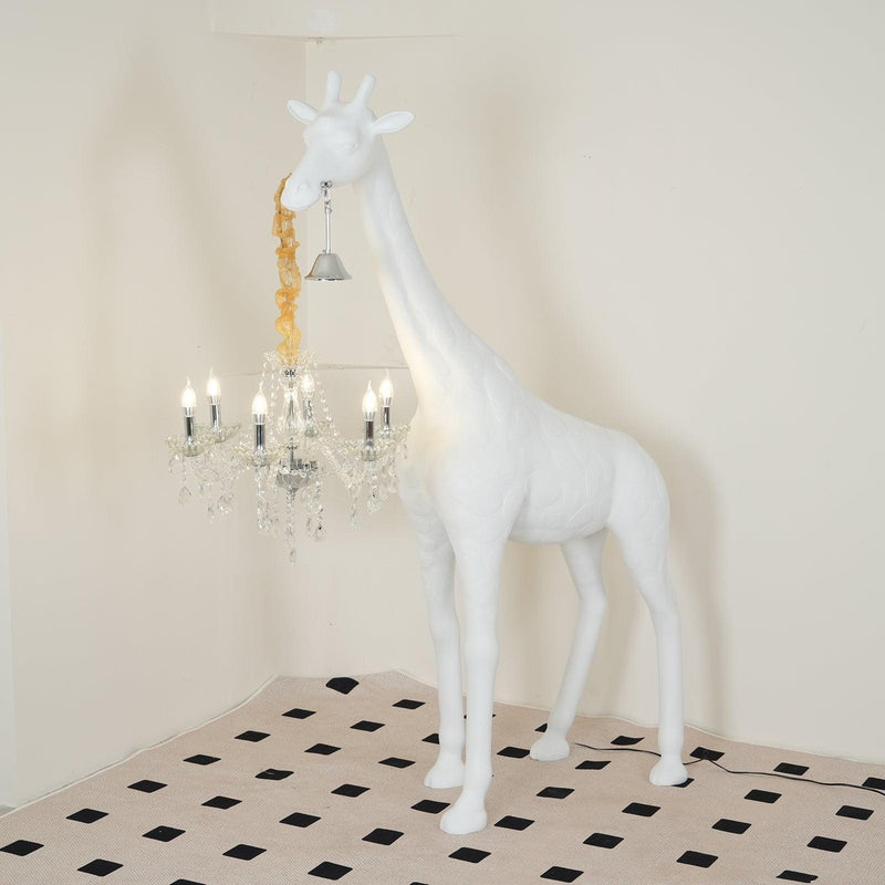 Giraffe Sculpture Floor Lamp-DWHOME