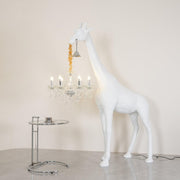 Giraffe Sculpture Floor Lamp-DWHOME