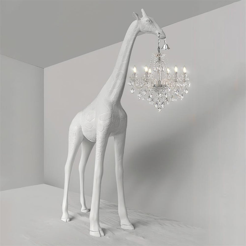Giraffe Sculpture Floor Lamp-DWHOME