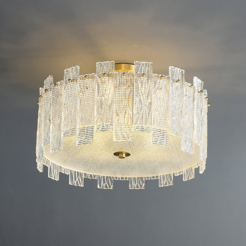 Glacier Cascade Ceiling Light-DWHOME