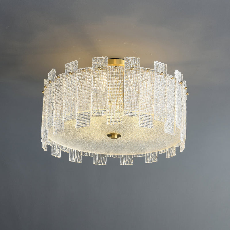 Glacier Cascade Ceiling Light-DWHOME