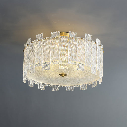 Glacier Cascade Ceiling Light-DWHOME