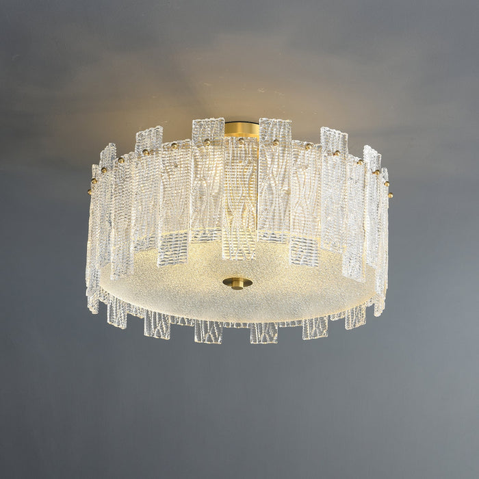 Glacier Cascade Ceiling Light-DWHOME