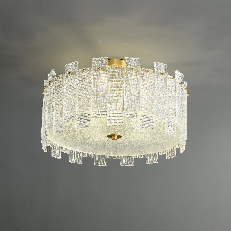 Glacier Cascade Ceiling Light-DWHOME