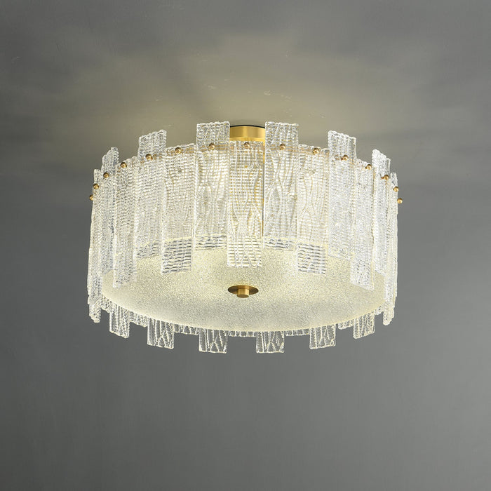Glacier Cascade Ceiling Light-DWHOME