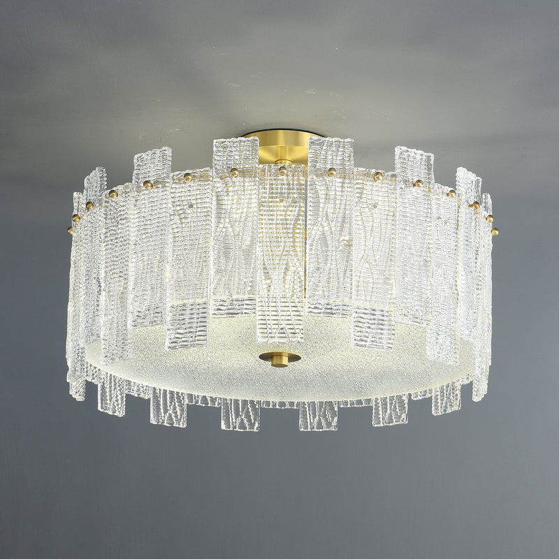 Glacier Cascade Ceiling Light-DWHOME