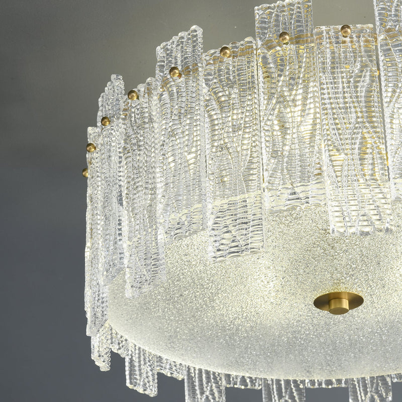 Glacier Cascade Ceiling Light-DWHOME