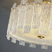 Glacier Cascade Ceiling Light-DWHOME