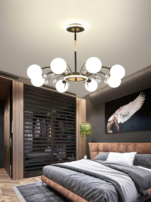 Glamorous Glass Raindrop Chandeliers - DWHOME