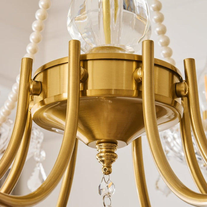 Glamour Pearl Chandelier-DWHOME
