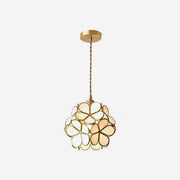Glass Petal Pendant Light-DWHOME