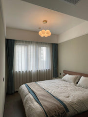 Glass Cluster Chandelier-DWHOME