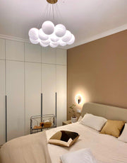 Glass Cluster Chandelier-DWHOME