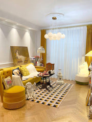 Glass Cluster Chandelier-DWHOME