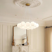Glass Cluster Chandelier-DWHOME
