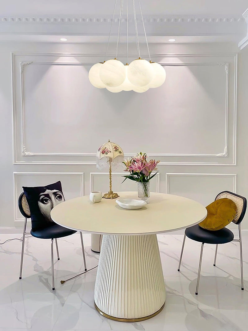 Glass Cluster Chandelier-DWHOME