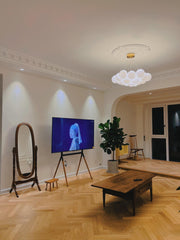 Glass Cluster Chandelier-DWHOME