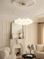 Glass Cluster Chandelier-DWHOME