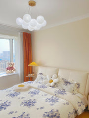 Glass Cluster Chandelier-DWHOME