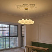 Glass Cluster Chandelier-DWHOME