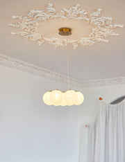 Glass Cluster Chandelier-DWHOME