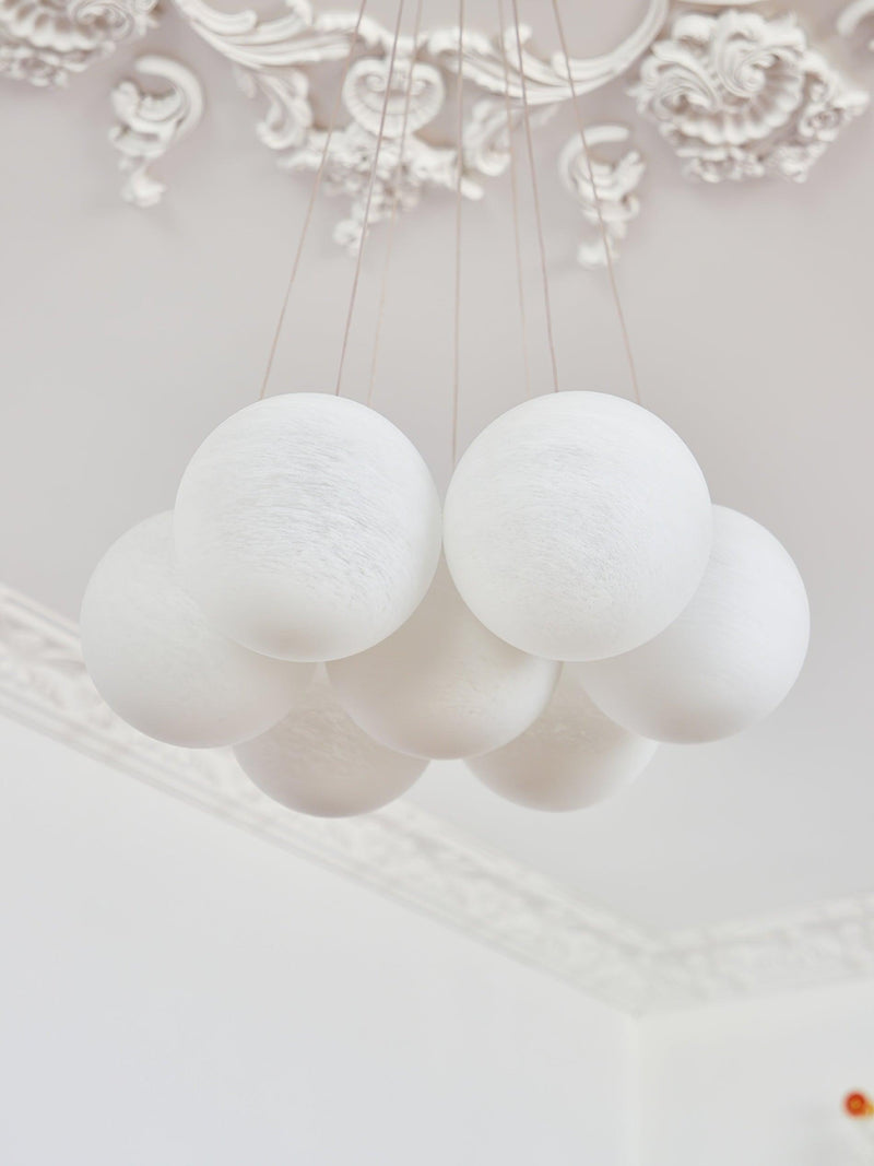 Glass Cluster Chandelier-DWHOME